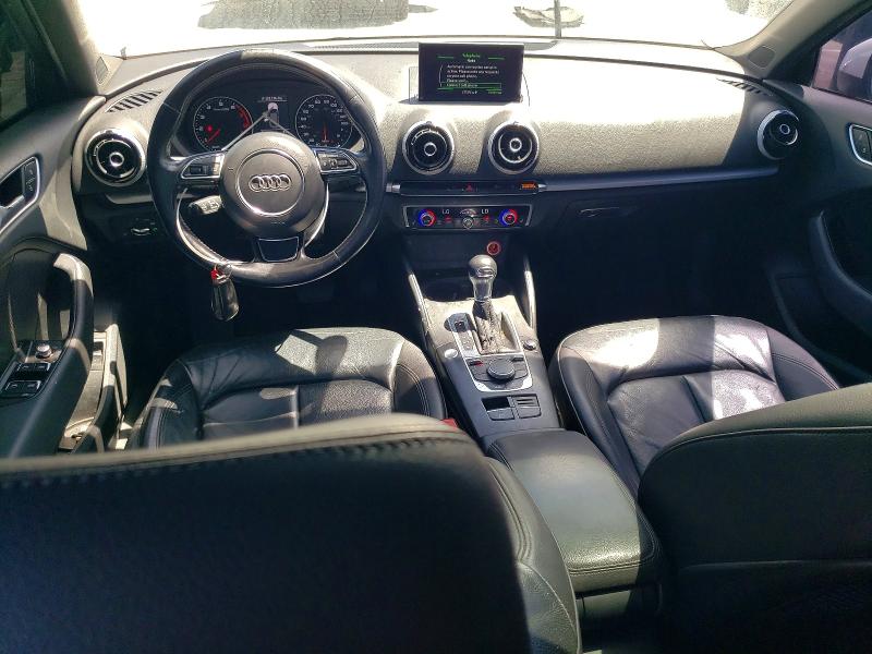2016 Audi A3 VIN WAUA7GFF9G1071123 COPART salvage auction — FRONT END, Ca - Salvage Certificate, sold $1,950 on 2026-07-17 (photo 8)