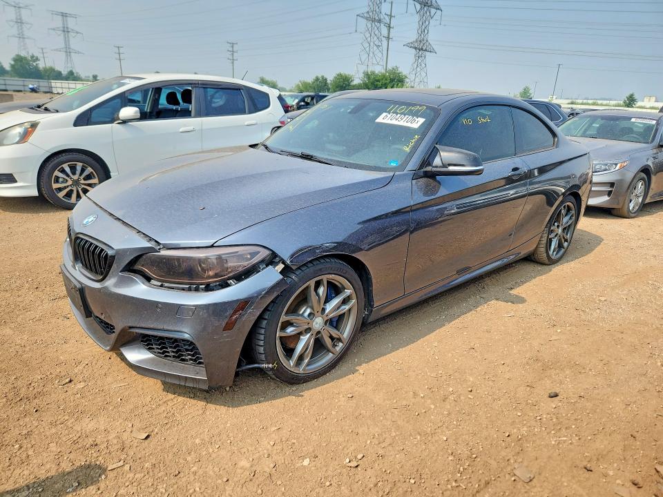2015 BMW M2 VIN WBA1J7C51FV358248 COPART salvage auction — FRONT END, Il - Salvage Certificate, sold $1,700 on 2026-08-11 (photo 1)