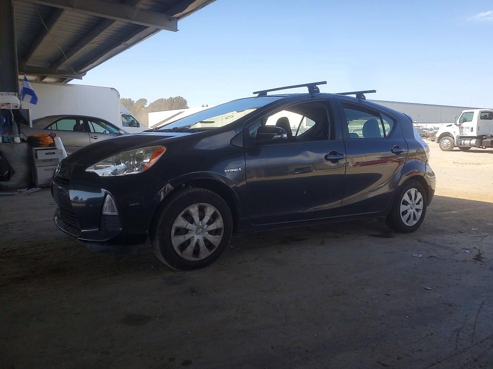2014 Toyota VIN JTDKDTB35E1560569 COPART salvage auction — REAR END, Ca - Salvage Certificate, sold $1,100 on 2026-07-16 (photo 1)