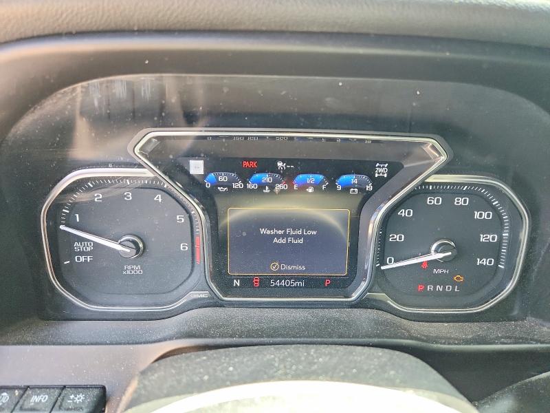 2021 Gmc SIERRA VIN 3GTU9FEL9MG105263 COPART salvage auction — HAIL, Salvage Title, sold $5,200 on 2026-07-22 (photo 9)