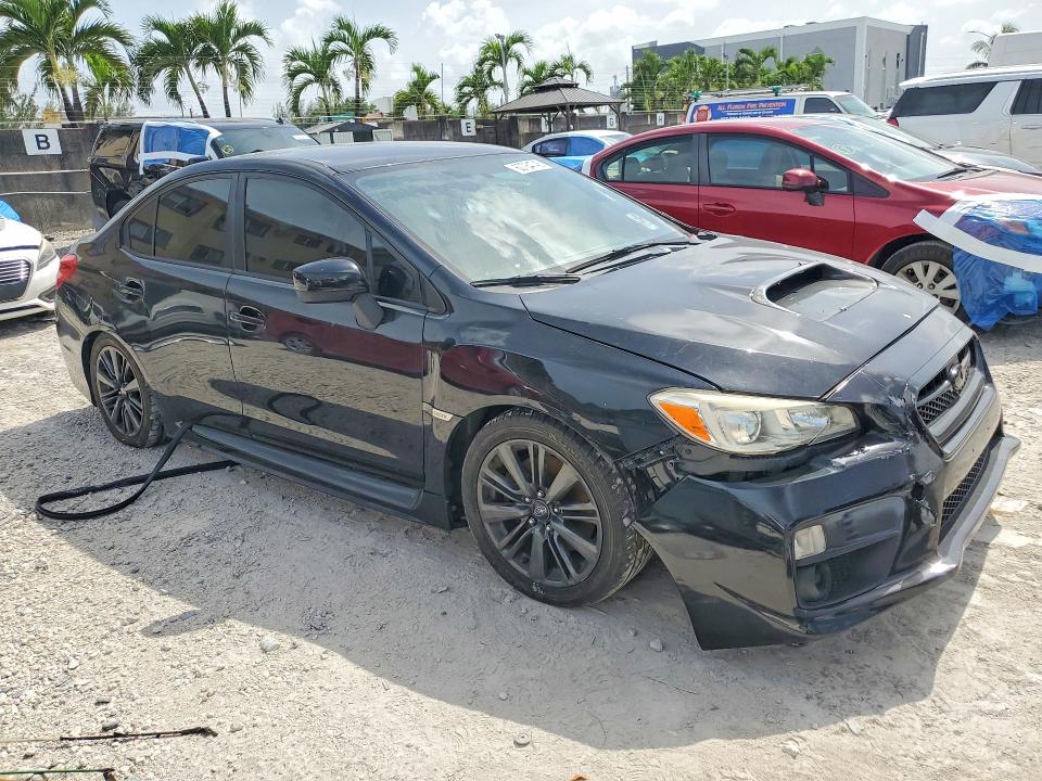 2016 Subaru Wrx VIN JF1VA1B6XG9827431 COPART salvage auction — NORMAL WEAR, Fl - Certificate Of Title (P), sold $975 on 2026-07-31 (photo 4)