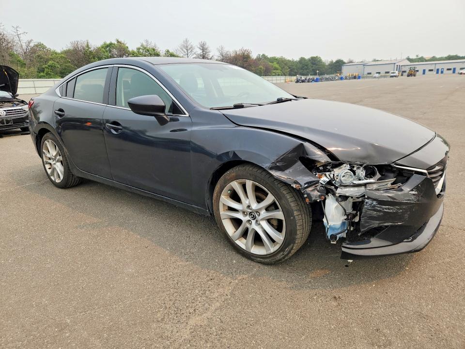 2016 Mazda 6 VIN JM1GJ1V54G1418748 COPART salvage auction — FRONT END, NY - MV-907A SALVAGE CERTIFICATE, sold $1,650 on 2026-07-27 (photo 4)
