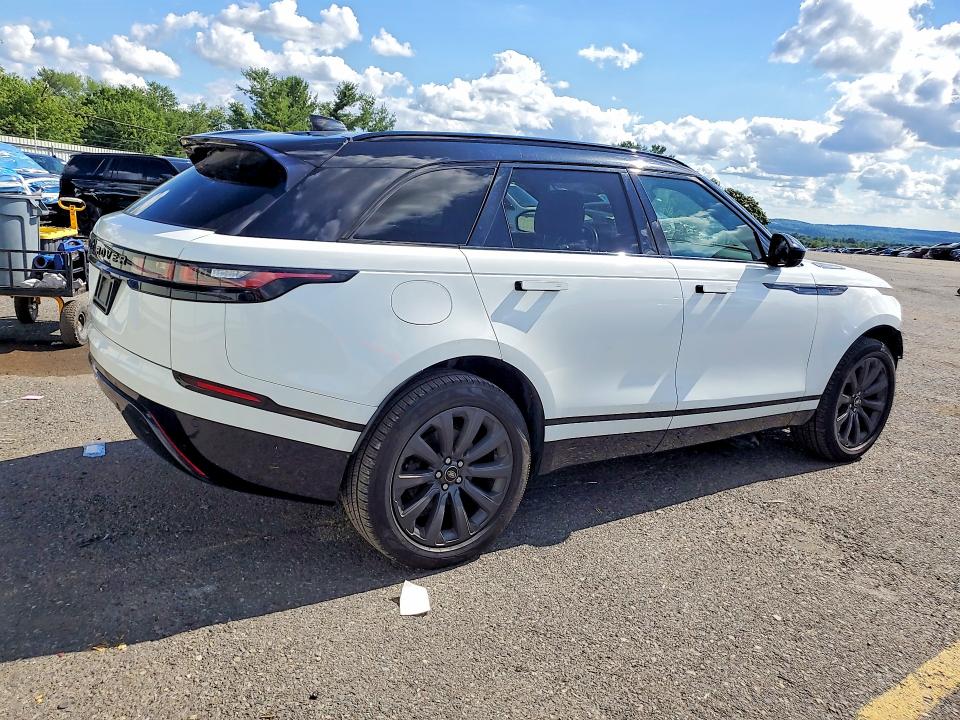 2019 Land rover Range rover velar VIN SALYL2EX0KA236018 COPART salvage auction — FRONT END, Pa - Certificate Of Salvage, sold $3,600 on 2026-07-24 (photo 3)
