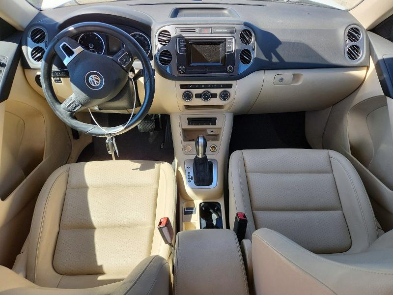 2016 Volkswagen Tiguan VIN WVGAV7AX8GW578330 COPART salvage auction — FRONT END, Ca - Salvage Certificate, sold $200 on 2026-08-04 (photo 8)