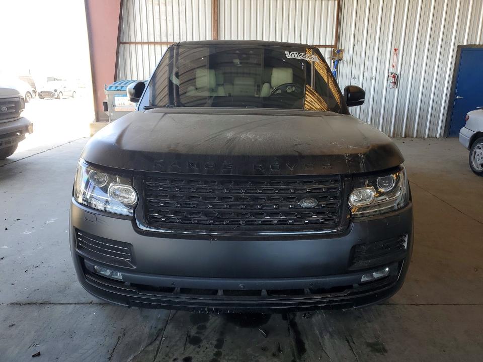 2017 Land rover RANGE ROVER VIN SALGS5FE1HA351149 COPART salvage auction — SIDE, Ca - Salvage Certificate, sold $5,600 on 2026-07-27 (photo 5)
