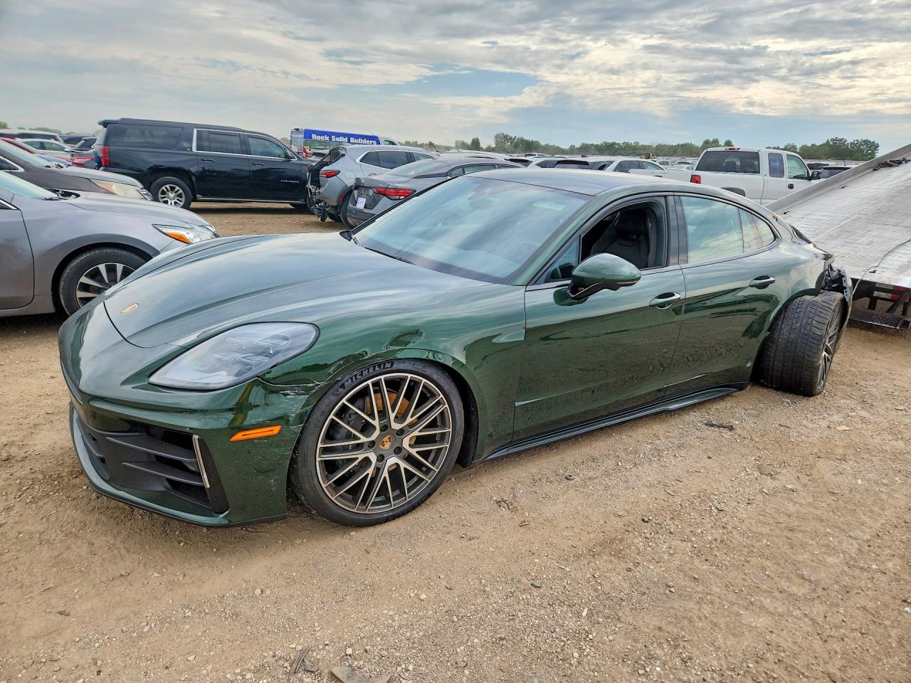2024 Porsche Panamera VIN WP0AA2YA8RL005484 COPART salvage auction — Rear End, IL - SALVAGE CERTIFICATE, sold $67,500 on 2026-08-04 (photo 1)