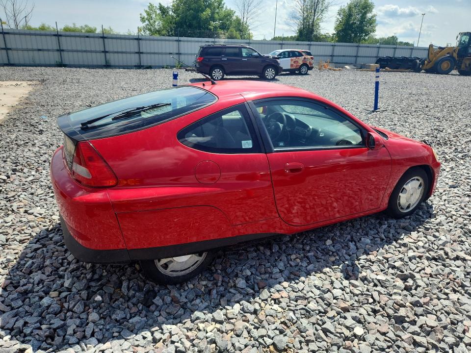2002 Honda Insight VIN JHMZE13702T001981 COPART salvage auction — SIDE, Wi - Certificate Of Title, sold $450 on 2026-07-20 (photo 3)