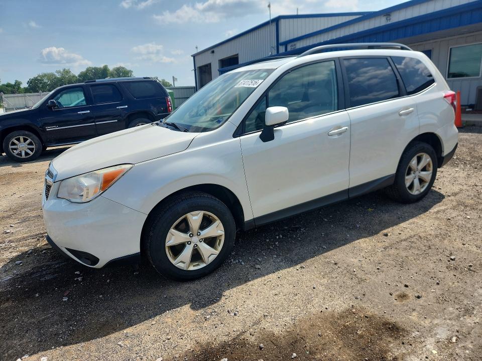 2015 Subaru Forester VIN JF2SJADC9FH461810 COPART salvage auction — MECHANICAL, Wi - Certificate Of Title, sold $300 on 2026-07-28 (photo 1)