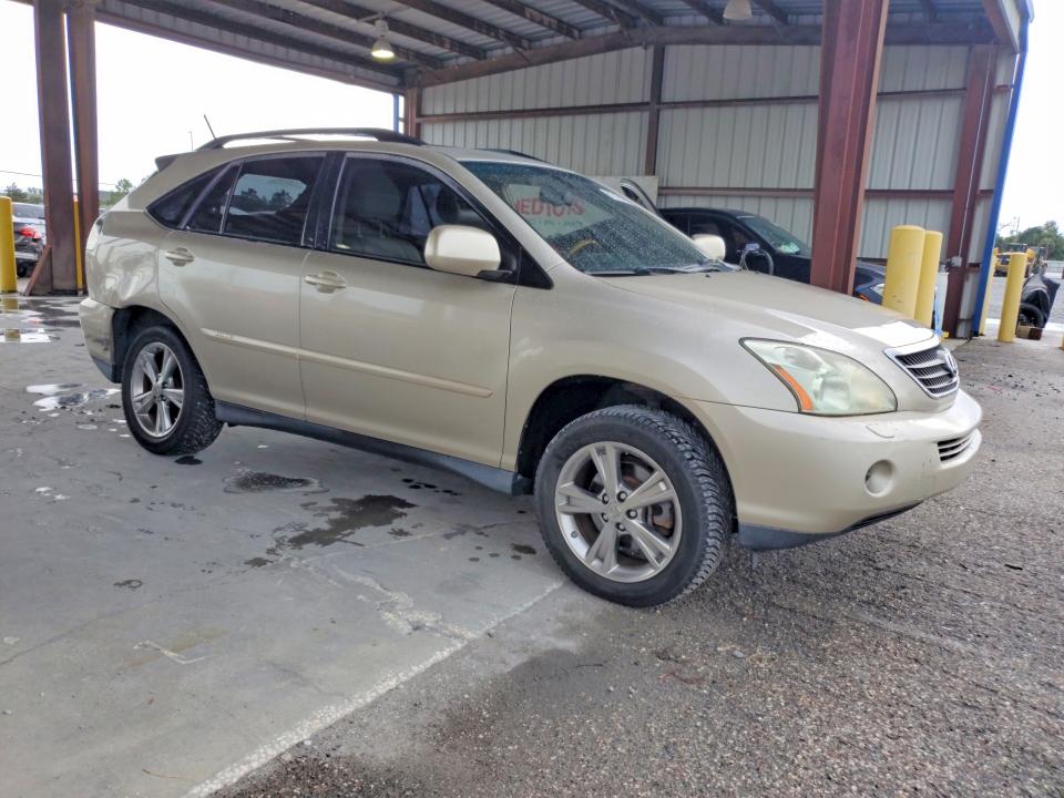 2007 Lexus Rx 400h VIN JTJGW31U472003303 COPART salvage auction — REAR END, FL - CERT OF TITLE SLVG REBUILDABLE, sold $1,100 on 2026-07-24 (photo 4)