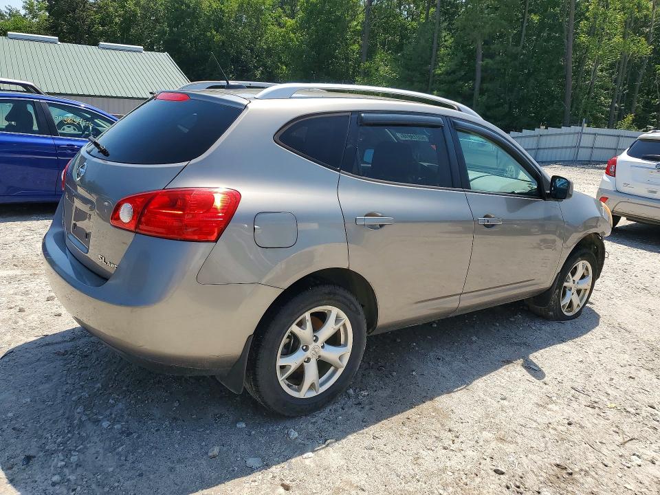 2009 Nissan Rogue VIN JN8AS58V99W442219 COPART salvage auction — FRONT END, MA - CERT OF TITLE-RECONSTRCTD COLL, sold $450 on 2026-07-22 (photo 3)