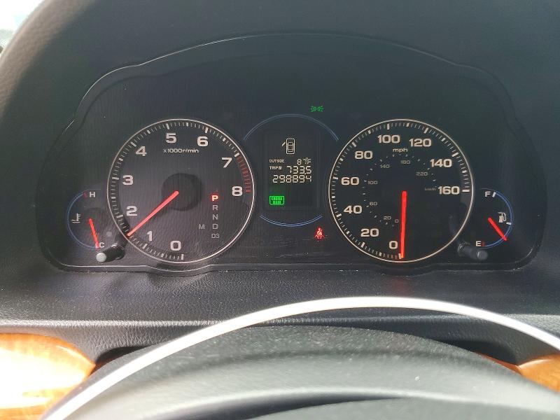 2005 Acura Tsx VIN JH4CL96995C020038 COPART salvage auction — FRONT END, Ma - Cert Of Title-Reconstrctd Coll, sold $200 on 2026-07-29 (photo 9)