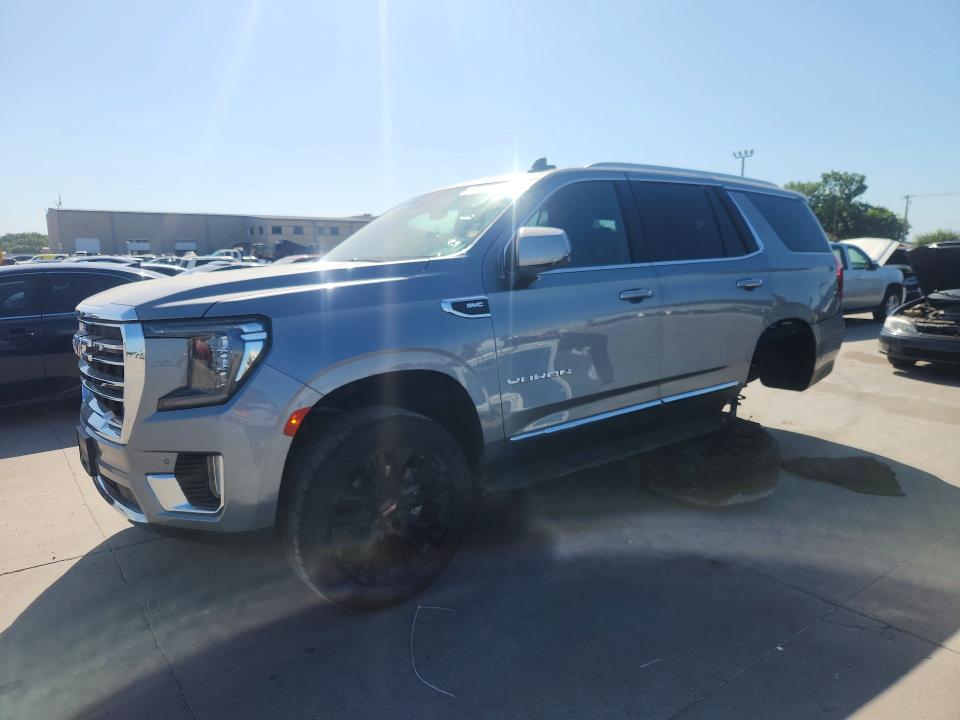 2023 Gmc Yukon VIN 1GKS1BKD2PR504657 COPART salvage auction — REAR END, Tx - Salvage Vehicle Title, sold $13,400 on 2026-07-30 (photo 1)