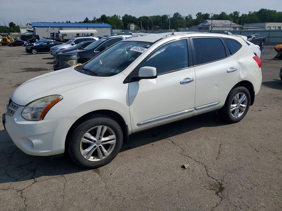 2013 Nissan Rogue VIN JN8AS5MV5DW106808 COPART salvage auction — ROOF, Pa - Certificate Of Salvage, sold $575 on 2026-07-17 (photo 1)