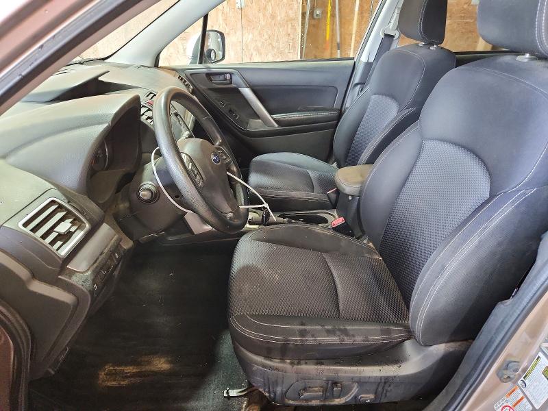 2016 Subaru Forester VIN JF2SJAGC2GH561387 COPART salvage auction — FRONT END, Pa - Certificate Of Salvage, sold $875 on 2026-07-16 (photo 7)