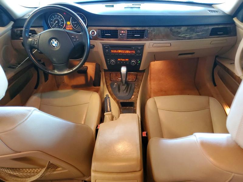 2008 BMW 3 series VIN WBAVA37548NL48109 COPART salvage auction — REAR END, CA - SALVAGE CERTIFICATE, sold $700 on 2026-07-20 (photo 8)
