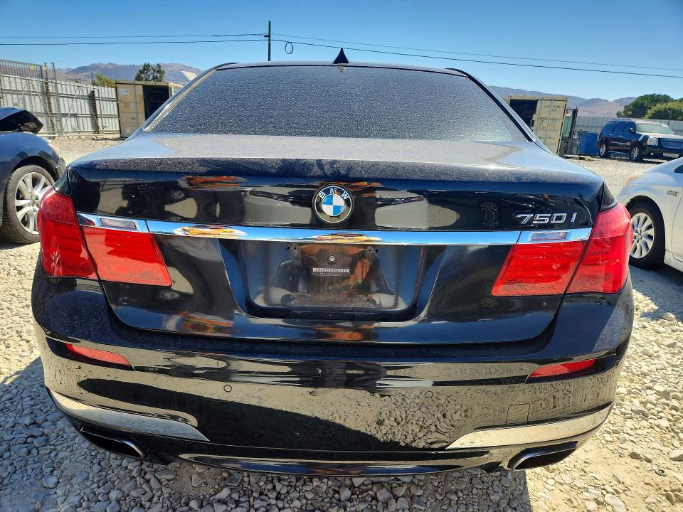 2010 BMW 7 series VIN WBAKA8C52ACY36000 COPART salvage auction — FRONT END, Ca - Salvage Certificate, sold $60 on 2026-07-30 (photo 6)