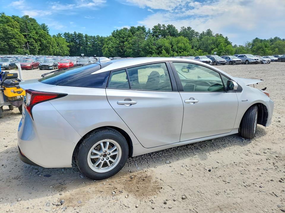 2021 Toyota Prius VIN JTDL9MFU7M3027804 COPART salvage auction — FRONT END, Ma - Cert Of Title-Salvage, sold $475 on 2026-07-23 (photo 3)