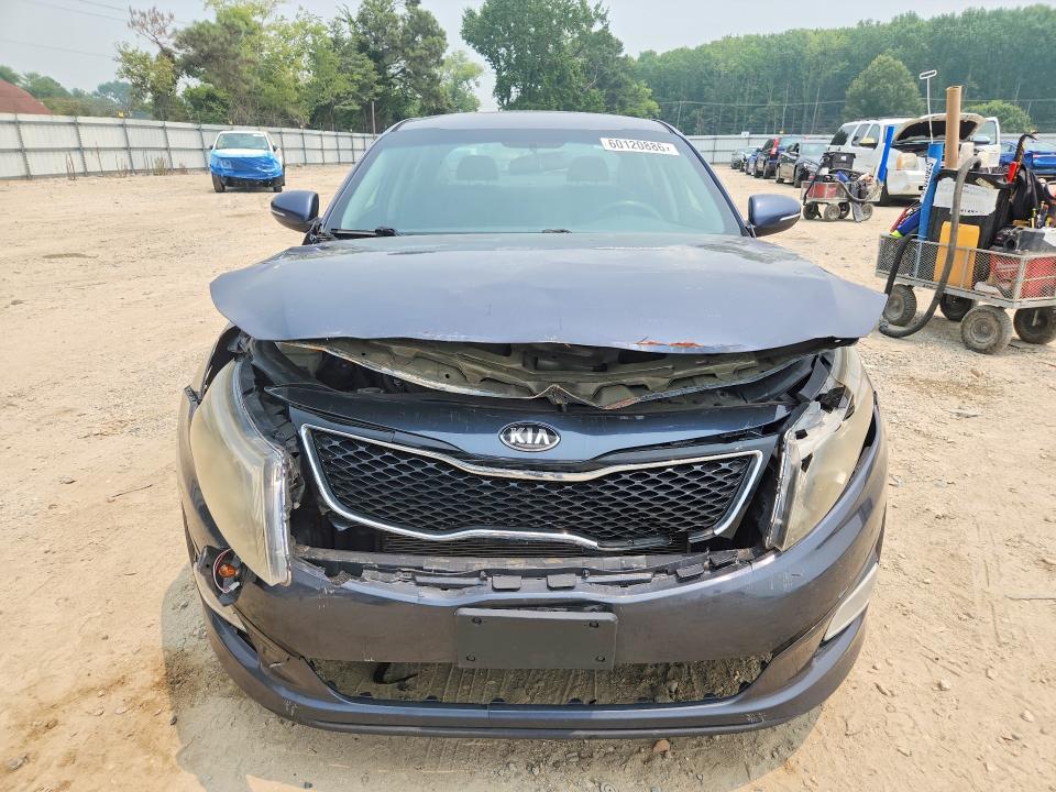 2015 Kia Optima VIN 5XXGM4A71FG424185 COPART salvage auction — FRONT END, Fl - Certificate Of Title, sold $100 on 2026-07-28 (photo 5)