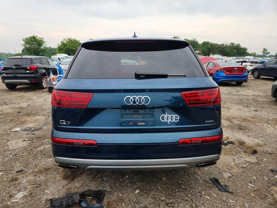 2018 Audi Q7 VIN WA1LHBF7XJD020203 COPART salvage auction — FRONT END, Salvage Title, sold $1,150 on 2026-07-23 (photo 6)