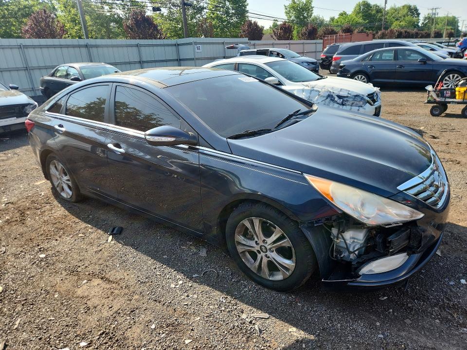2013 Hyundai Sonata VIN 5NPEC4AC3DH654206 COPART salvage auction — FRONT END, Ct - Cert Of Title-Salvage, sold $800 on 2026-07-17 (photo 4)