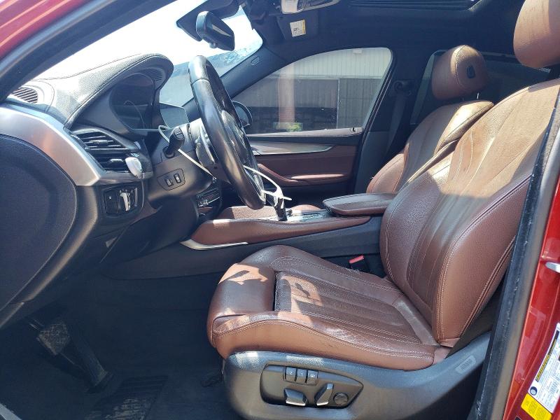 2018 BMW X6 VIN 5UXKU2C54J0X49593 COPART salvage auction — SIDE, NY - CERTIFICATE OF TITLE, sold $10,900 on 2026-07-27 (photo 7)
