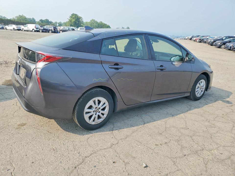 2018 Toyota Prius VIN JTDKBRFU7J3592532 COPART salvage auction — MINOR DENT/SCRATCHES, PA - CERTIFICATE OF SALVAGE, sold $3,650 on 2026-07-24 (photo 3)