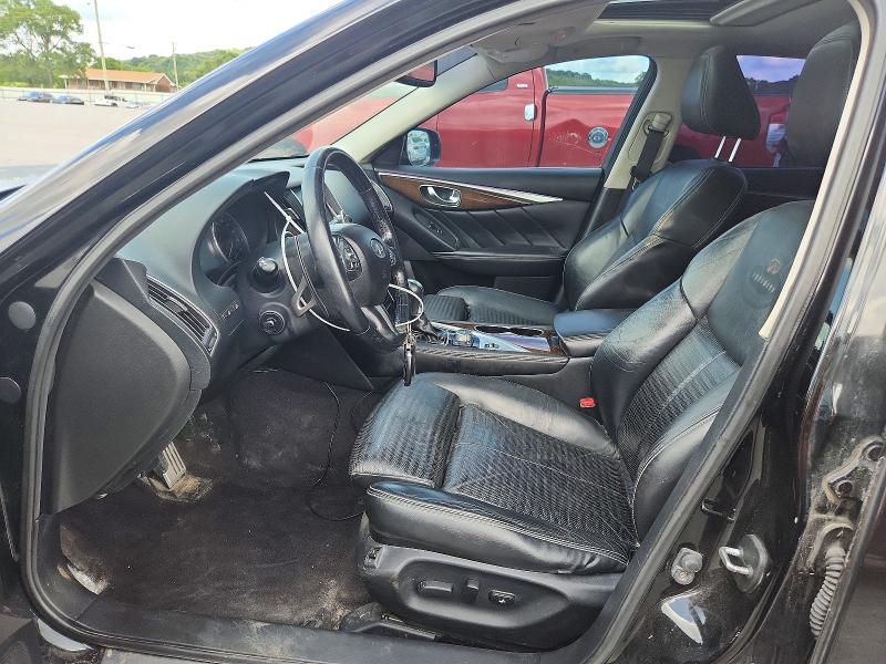 2014 Infiniti Q50 VIN JN1BV7ARXEM682260 COPART salvage auction — SIDE, Nc - Salvage Certificate Of Title, sold $2,950 on 2026-07-27 (photo 7)