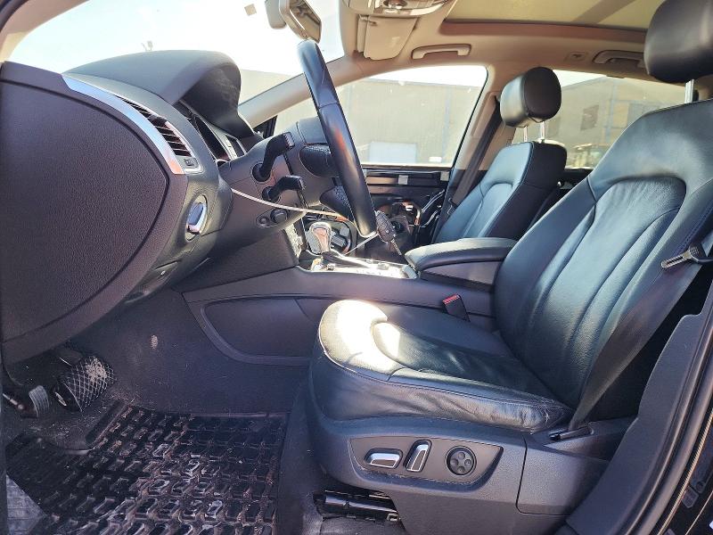 2015 Audi Q7 VIN WA1LGAFEXFD025890 COPART salvage auction — FRONT END, Tx - Salvage Vehicle Title, sold $1,750 on 2026-07-16 (photo 7)
