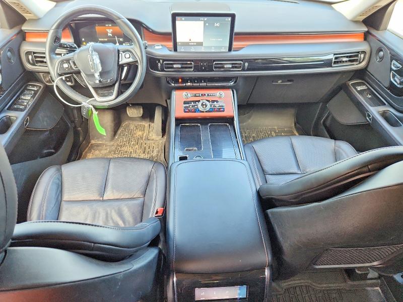 2023 Lincoln Aviator VIN 5LM5J7XC2PGL19597 COPART salvage auction — FRONT END, On - Permit Salvage (P), sold $10,700 on 2026-07-28 (photo 8)