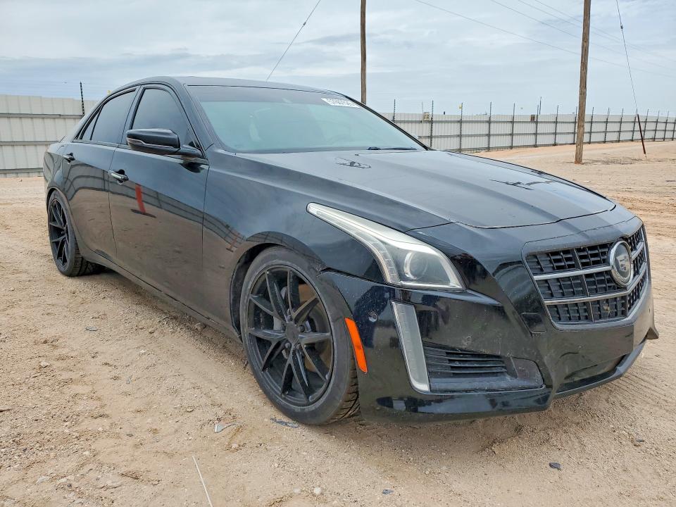 2014 Cadillac Cts VIN 1G6AV5S84E0155151 COPART salvage auction — MINOR DENT/SCRATCHES, Tx - Salvage Vehicle Title, sold $7,600 on 2026-08-12 (photo 4)