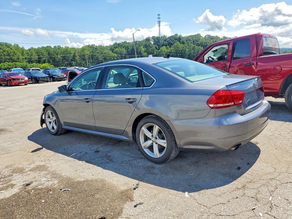 2015 Volkswagen Passat VIN 1VWAS7A37FC119250 COPART salvage auction — FRONT END, Ky - Cert Of Title-Salvage, sold $275 on 2026-07-30 (photo 2)