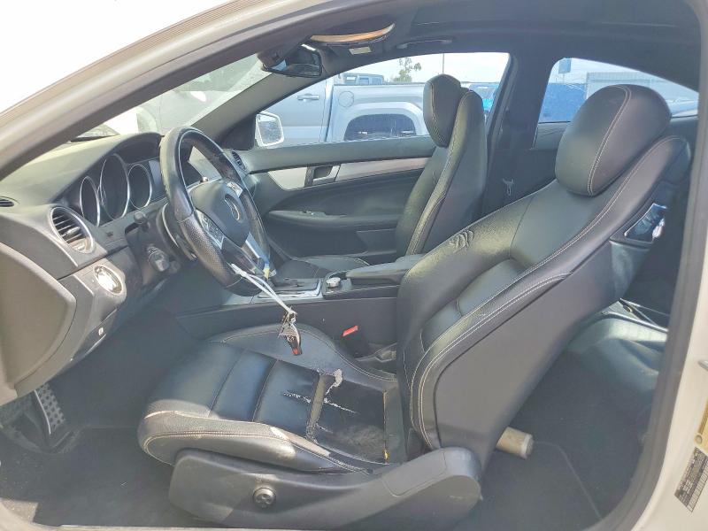 2012 Mercedes-benz C-klasse VIN WDDGJ4HB9CF801106 COPART salvage auction — FRONT END, Tx - Salvage Vehicle Title, sold $775 on 2026-07-31 (photo 7)