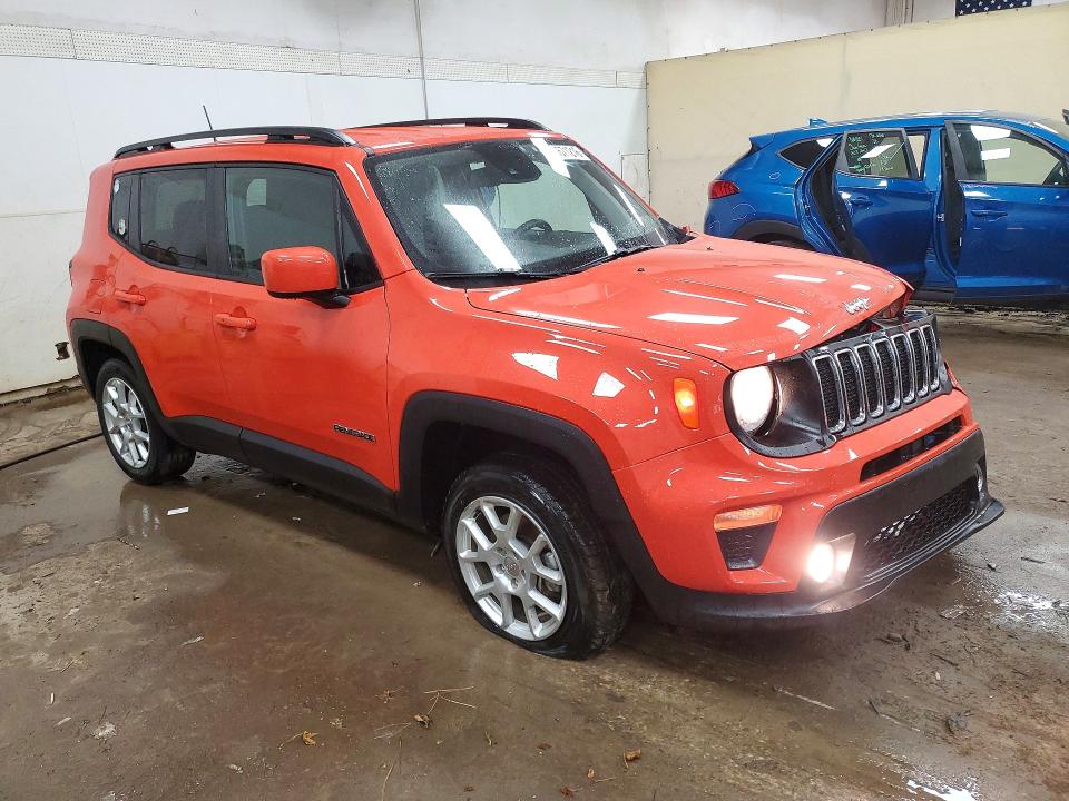 2021 Jeep Renegade VIN ZACNJDBB9MPN36063 COPART salvage auction — FRONT END, Mi - Certificate Of Title, sold $2,450 on 2026-08-19 (photo 4)