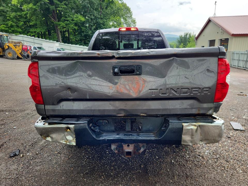 2015 Toyota Tundra VIN 5TFUY5F1XFX445627 COPART salvage auction — REAR END, Vt - Cert Of Title-Salvage Vehicle, sold $250 on 2026-08-24 (photo 6)