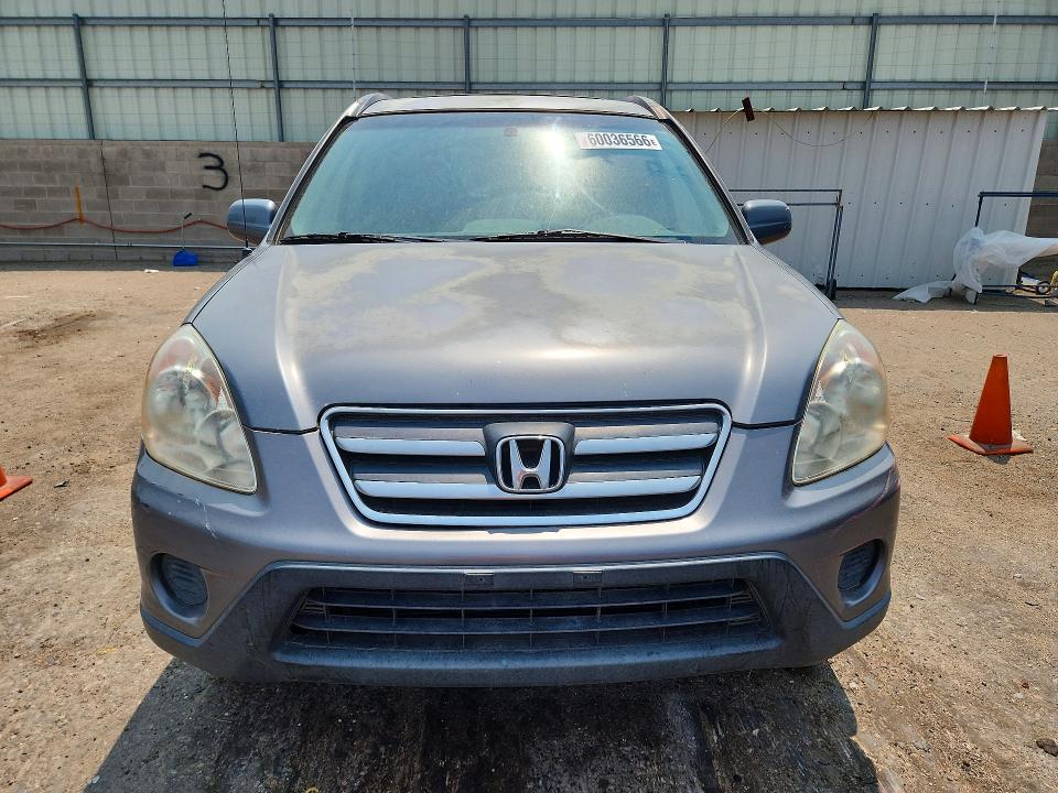 2006 Honda Cr-v VIN JHLRD78976C013278 COPART salvage auction — REAR END, NM - CERT OF TITLE-SALVAGE (P), sold $300 on 2026-07-23 (photo 5)