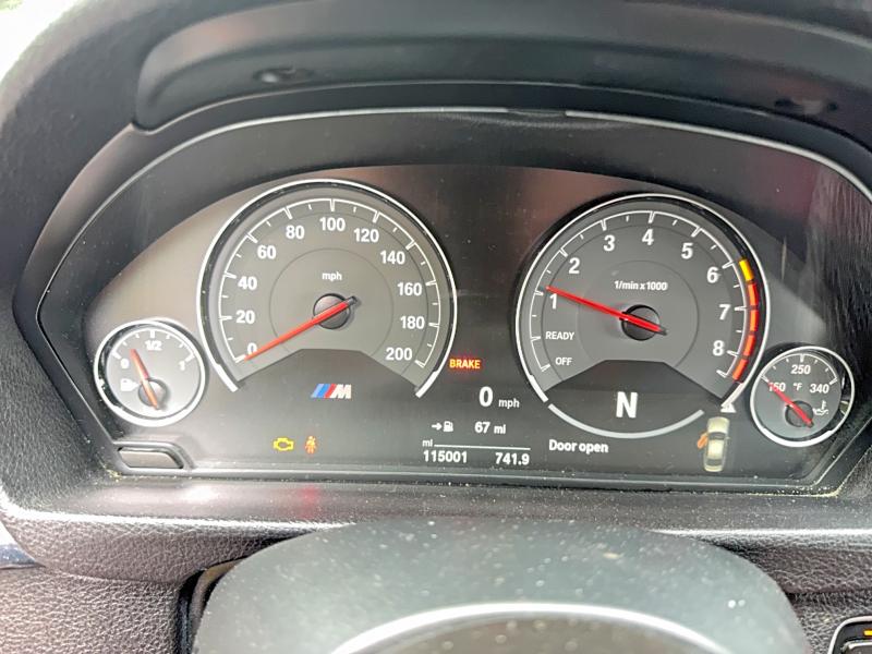 2016 BMW M3 VIN WBS8M9C54G5G41759 COPART salvage auction — NORMAL WEAR, Id - Salvage Certificate Of Title (P), sold $17,600 on 2026-07-08 (photo 8)
