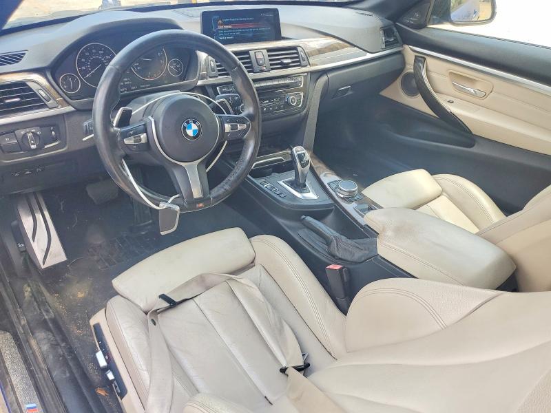 2017 BMW 4er VIN WBA4U7C57H5H19685 COPART salvage auction — NORMAL WEAR, Sc - Certificate Of Title, sold $2,800 on 2026-07-24 (photo 8)