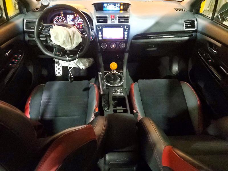 2021 Subaru Wrx VIN JF1VA2E66M9821123 COPART salvage auction — FRONT END, Pa - Certificate Of Salvage, sold $10,200 on 2026-09-01 (photo 8)