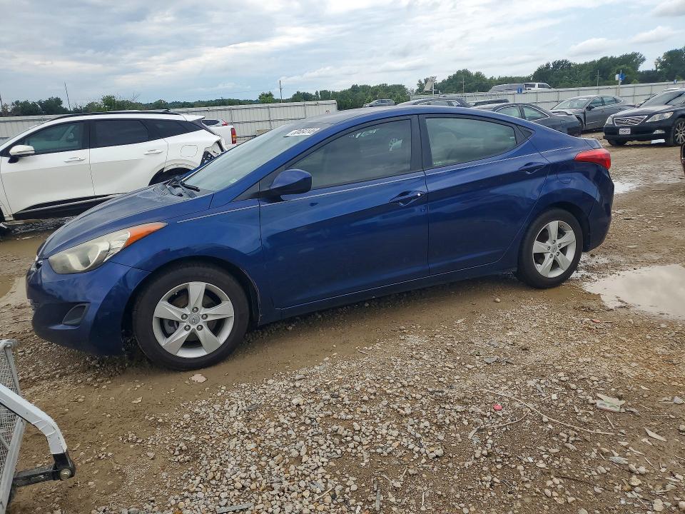 2013 Hyundai Elantra VIN KMHDH4AE6DU868719 COPART salvage auction — NORMAL WEAR, Ks - Dealer Only Clean Title, sold $200 on 2026-07-28 (photo 1)