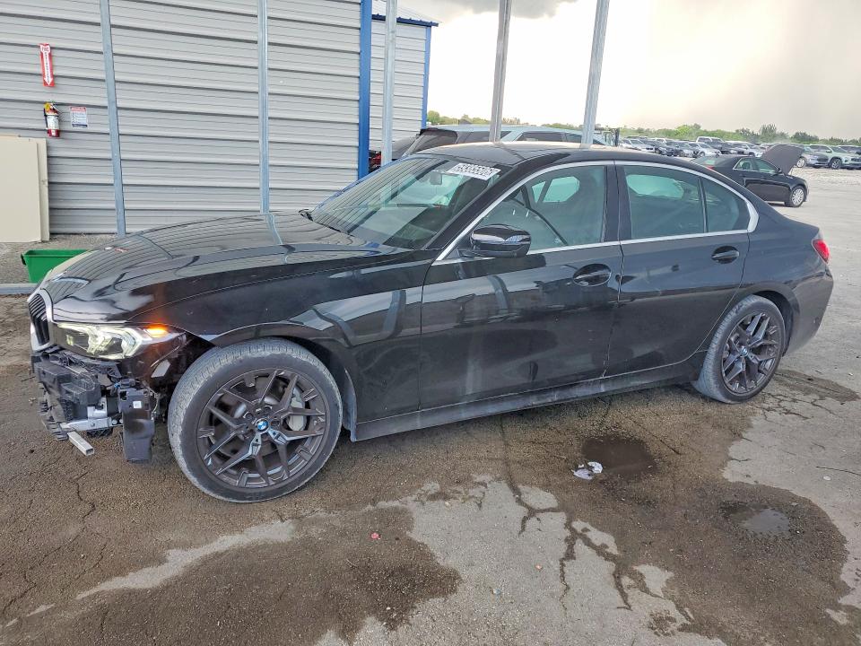 2025 BMW 3 series VIN 3MW69CW06S8F07466 COPART salvage auction — FRONT END, FL - CERTIFICATE OF TITLE, sold $21,100 on 2026-07-13 (photo 1)