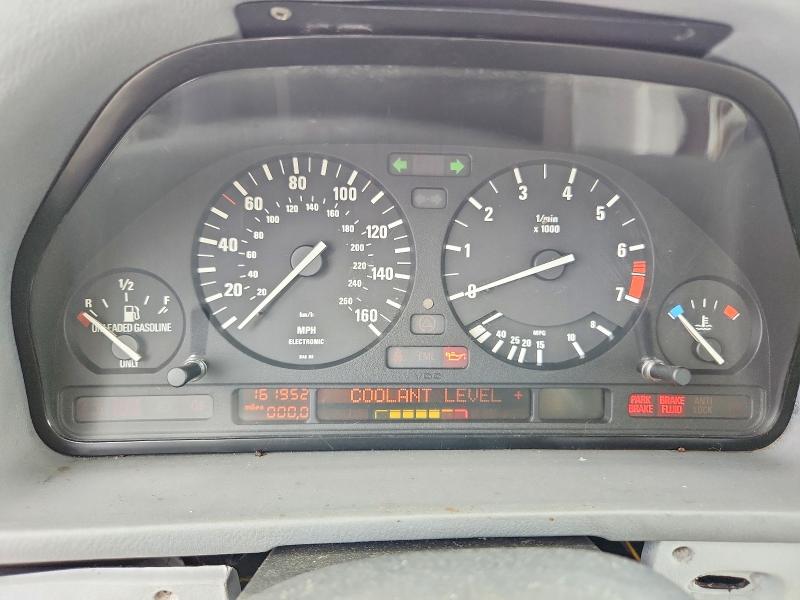 1995 BMW 5 series VIN WBAHD6325SGK47206 COPART salvage auction — MECHANICAL, OK - CERTIFICATE OF TITLE, sold $275 on 2026-07-31 (photo 8)