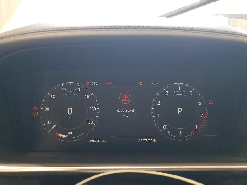 2018 Land rover VIN SALGS2SV4JA388738 COPART salvage auction — MECHANICAL, Salvage Title, sold $13,500 on 2026-07-28 (photo 9)