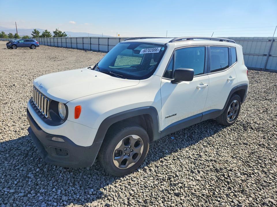 2017 Jeep Renegade VIN ZACCJBAB9HPE89140 COPART salvage auction — REAR END, NV - SALVAGE TITLE, sold $1,200 on 2026-08-13 (photo 1)