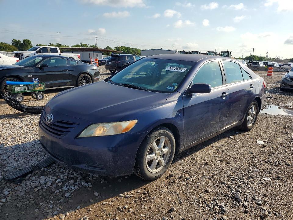 2007 Toyota Camry VIN JTNBE46K973097567 COPART salvage auction — MECHANICAL, TX - CERTIFICATE OF TITLE, sold $750 on 2026-07-13 (photo 1)