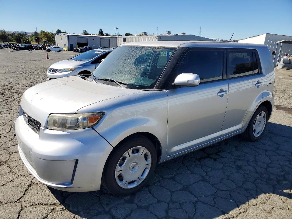 2010 Toyota Scion VIN JTLZE4FE8A1114198 COPART salvage auction — FRONT END, CA - SALVAGE CERTIFICATE, sold $775 on 2026-07-31 (photo 1)