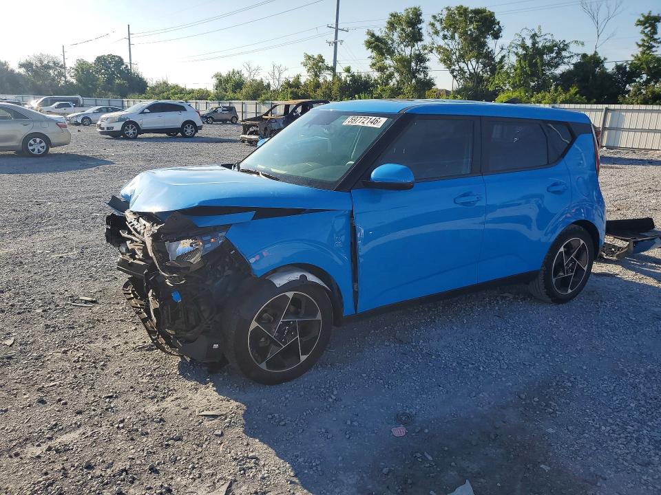 2024 Kia Soul VIN KNDJ33AUXR7225125 COPART salvage auction — FRONT END, Fl - Certificate Of Destruction, sold $3,500 on 2026-07-17 (photo 1)