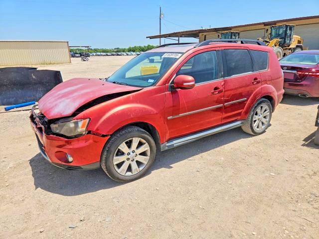 2011 Mitsubishi Outlander VIN JA4AS3AW6BU014445 COPART salvage auction — FRONT END, TX - SALVAGE VEHICLE TITLE (P), sold $30 on 2026-07-29 (photo 1)