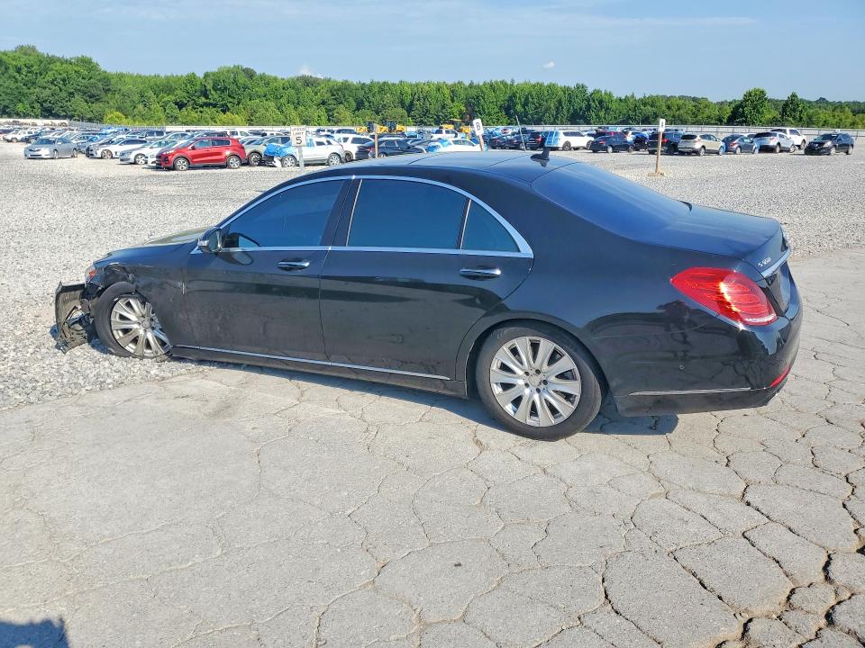 2015 Mercedes-benz S-klasse VIN WDDUG8FBXFA182786 COPART salvage auction — FRONT END, Tn - Salvage Certificate, sold $4,600 on 2026-08-20 (photo 2)