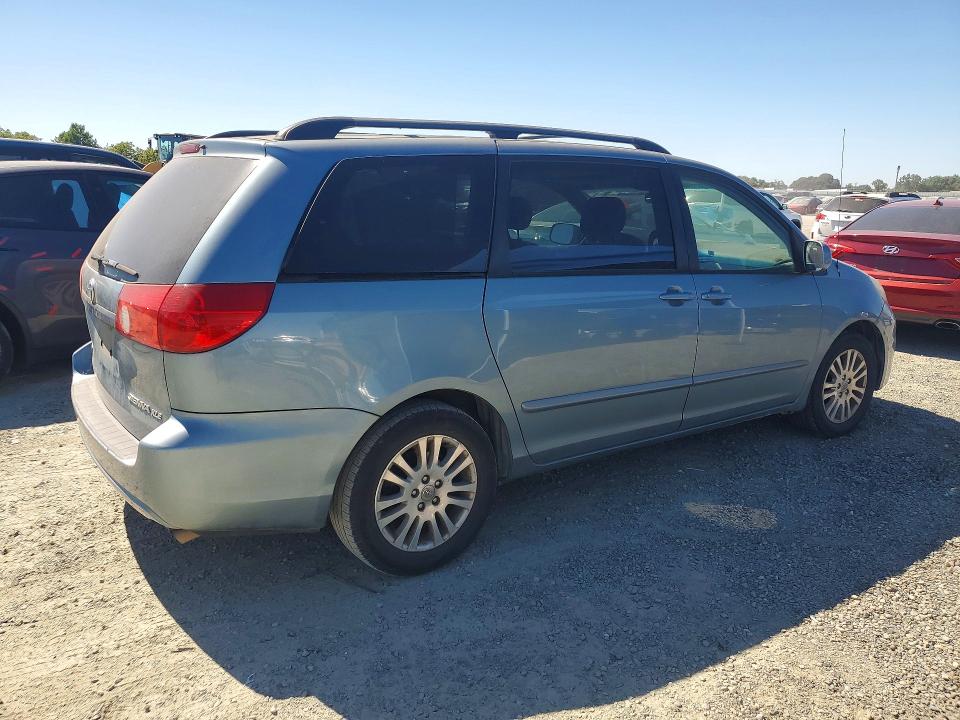 2008 Toyota Sienna VIN 5TDZK22C48S152280 COPART salvage auction — MINOR DENT/SCRATCHES, Ca - Dis/Dlr/Exp App For Dup Clean, sold $700 on 2026-07-30 (photo 3)