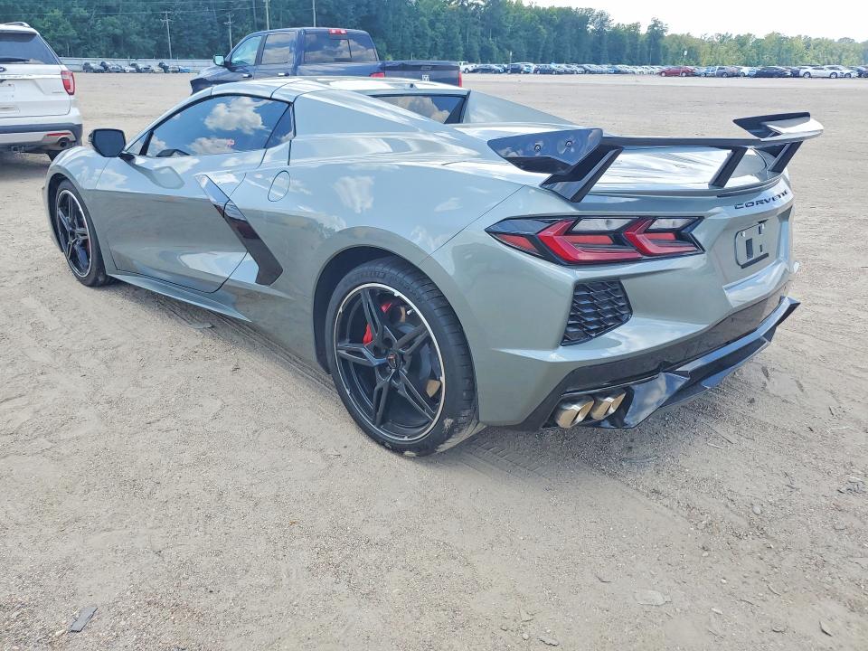 2022 Chevrolet Corvette VIN 1G1YB3D48N5114245 COPART salvage auction — FRONT END, La - Cert Of Title-Salvage, sold $37,750 on 2026-07-07 (photo 2)